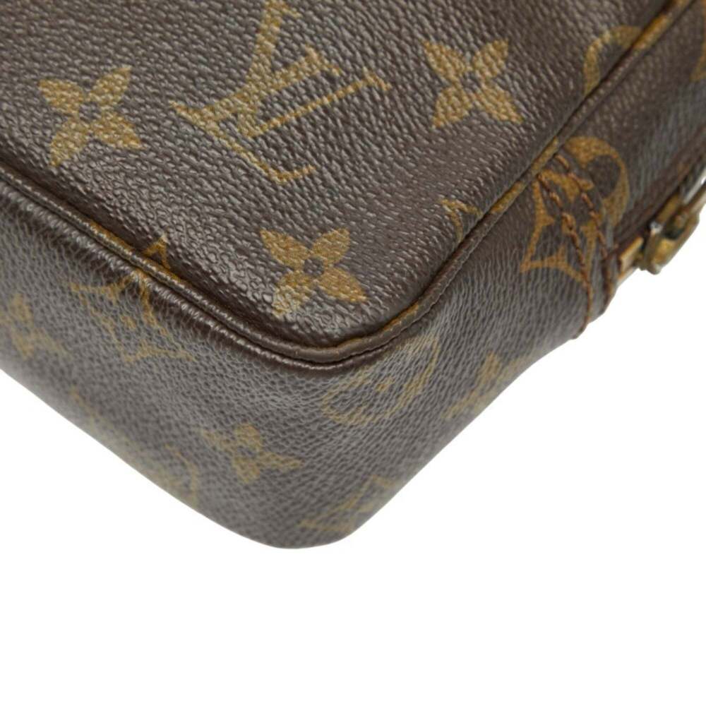 Louis Vuitton Authentic Brown Monogram Leather Cl… - image 6